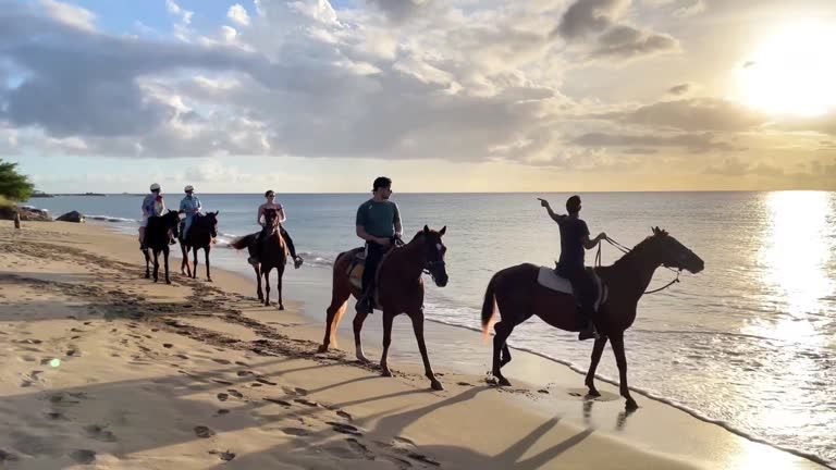 Horse Riding on the Beach
