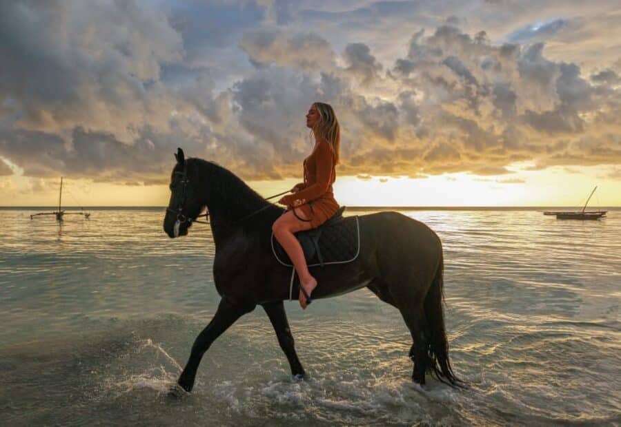 Horse Riding on the Beach