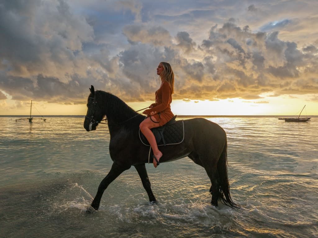 Horse Riding on the Beach